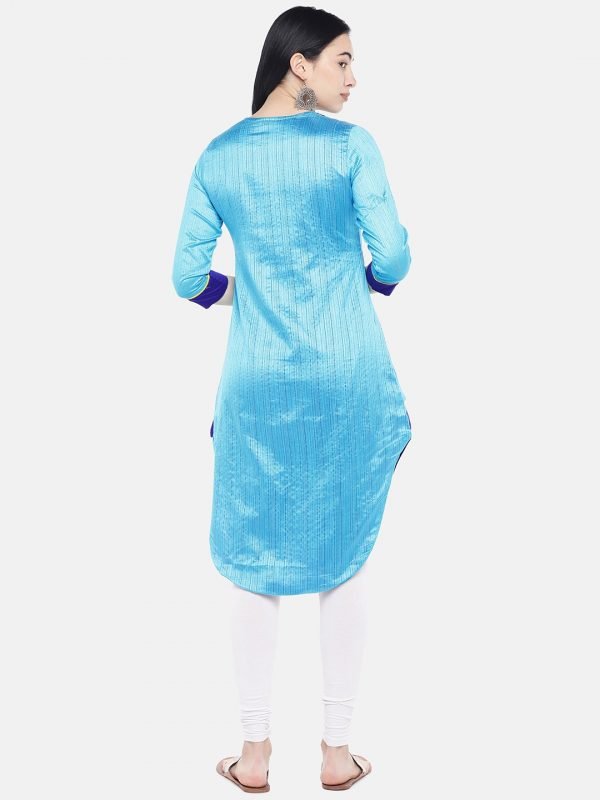 Sky blue kurti