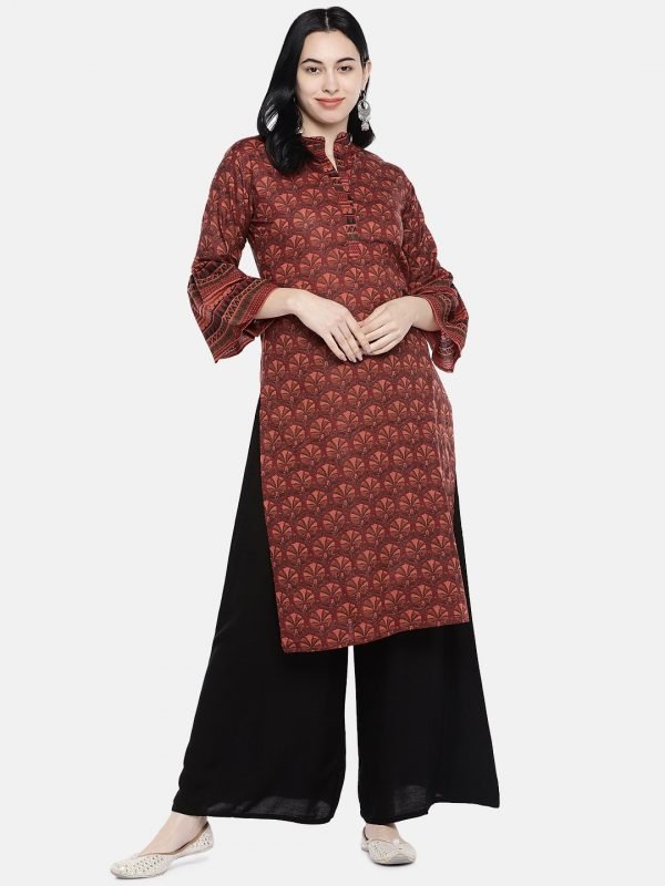 Printed cotton kurti