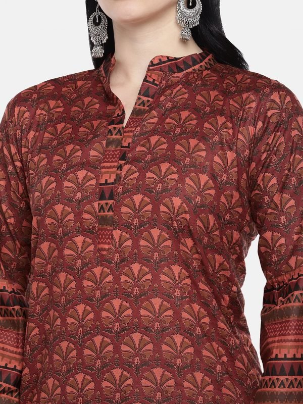 Printed cotton kurti