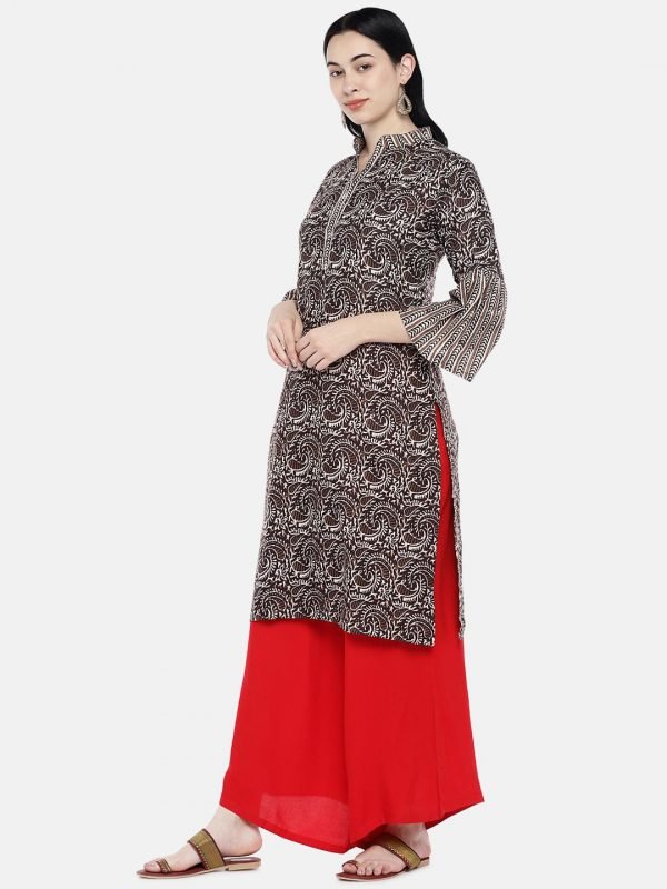 Printed cotton kurti