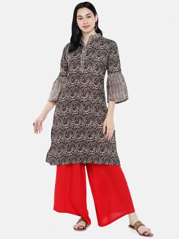 Printed cotton kurti