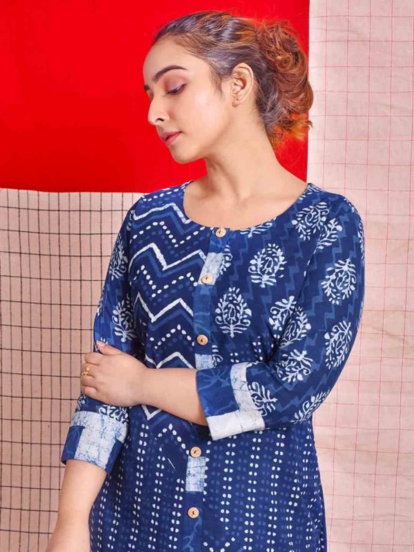 Indigo kurti