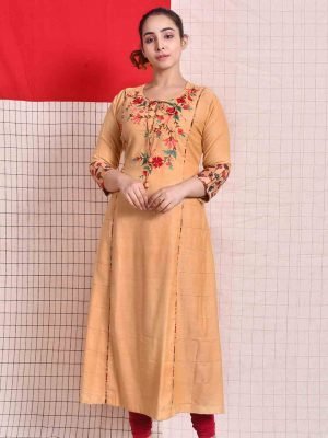 Embroidered Rayon Kurti