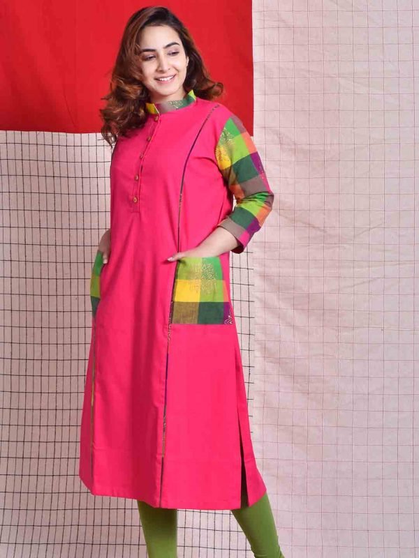 Pink kurti