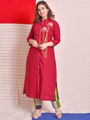 Cotton Linen Kurti