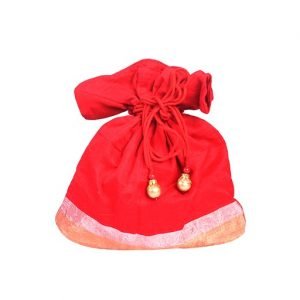 Chanderi Silk Potli Bag