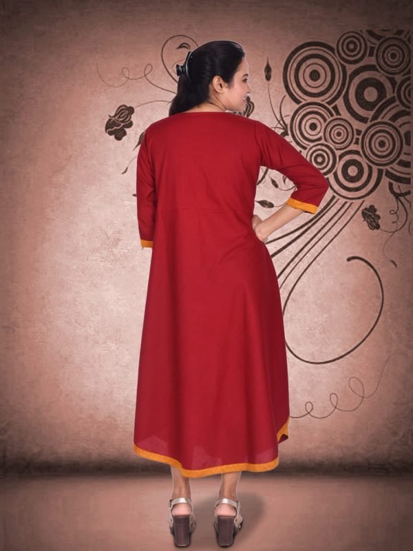 Maroon Tunic