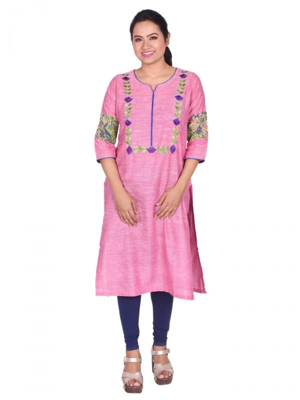 handloom straight kurta