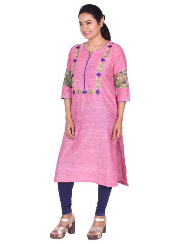 Handloom kurti - Image 2