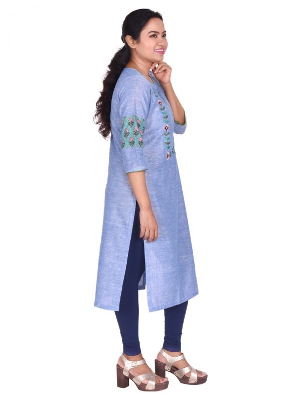 Handloom kurti - Image 2