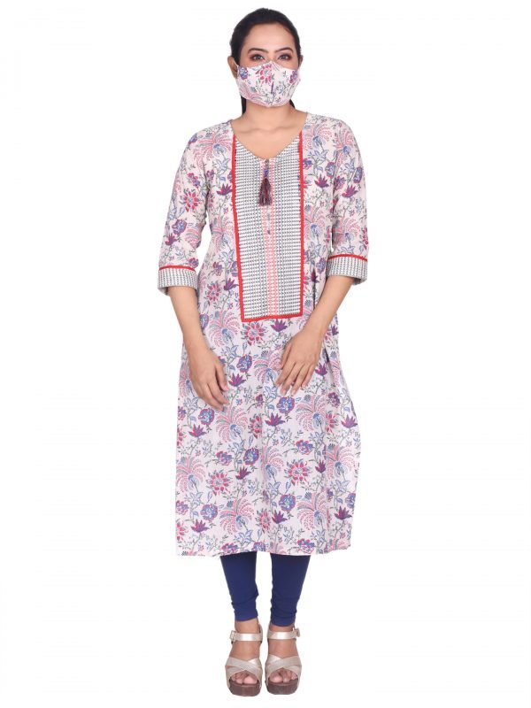 Printed kurti - Image 4