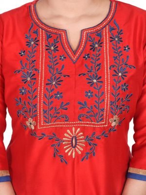 Embroidered kurti