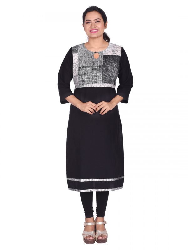 straight fit women kurta