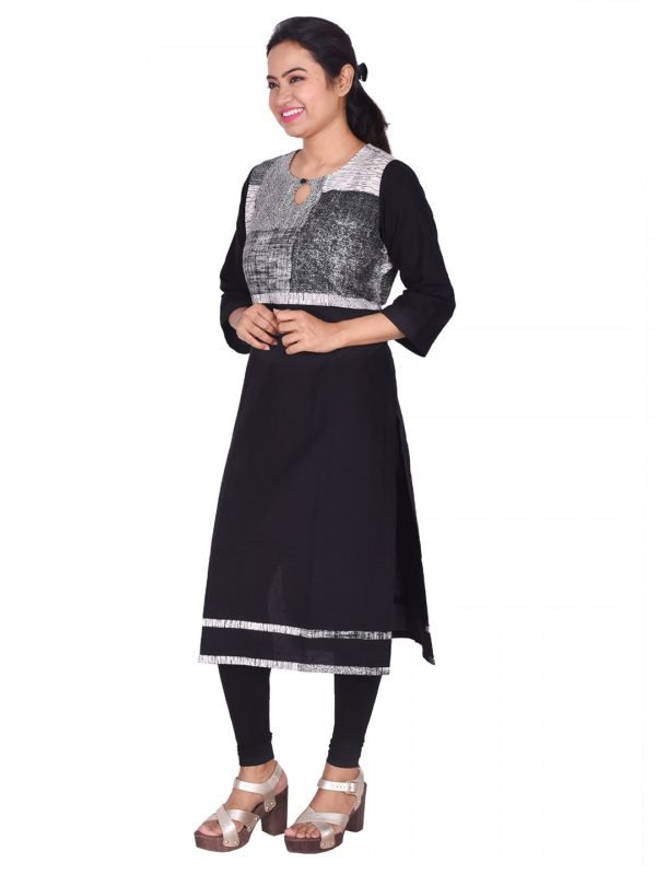 Abstract printed kurti - Image 2