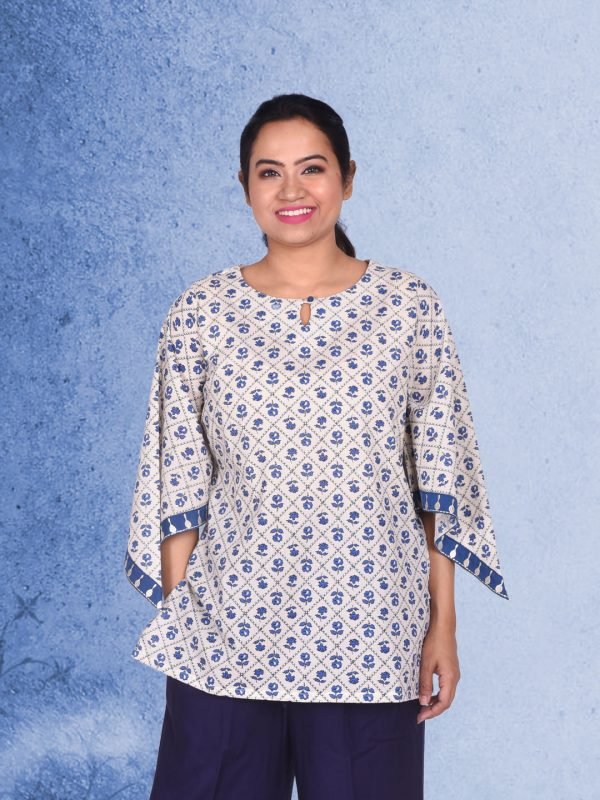 Jaipuri print top