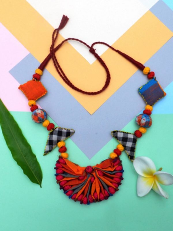 Handmade fabric jewellery