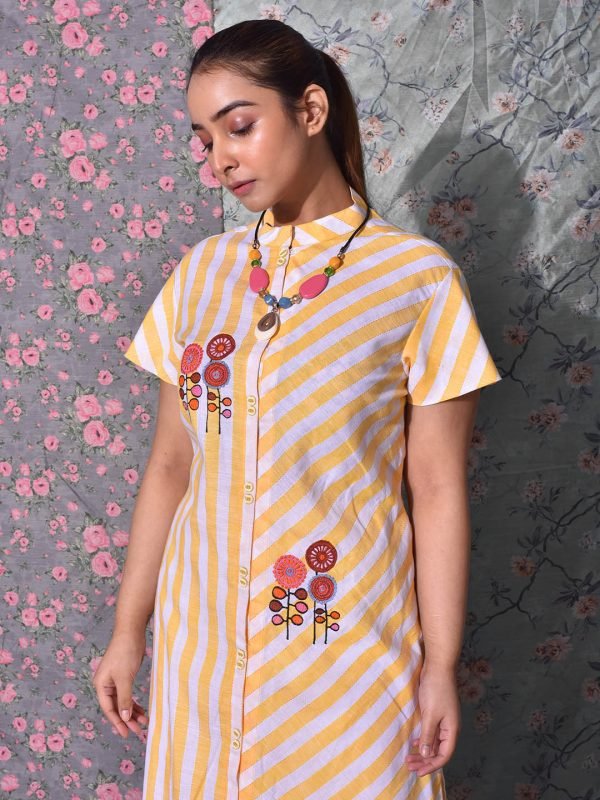 Chinese Collar Kurti