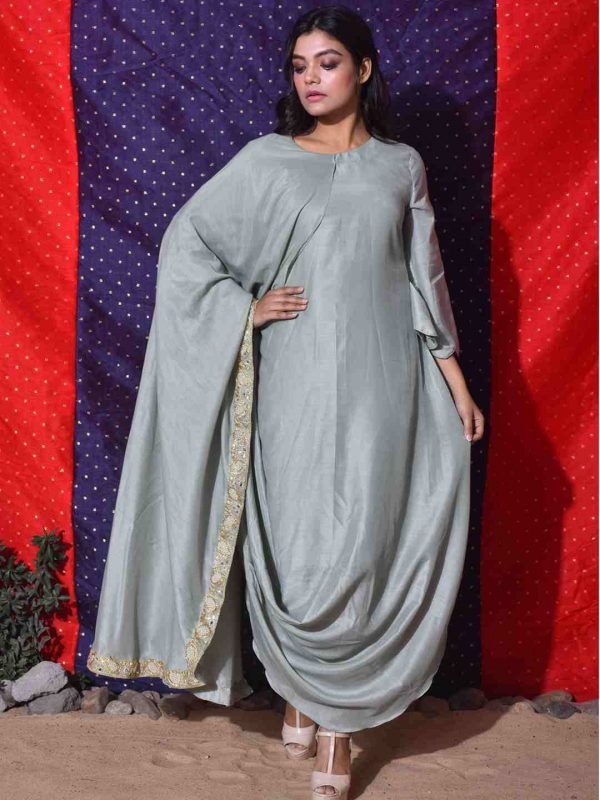 dhoti draped kurti