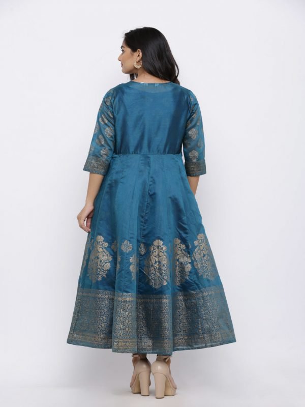 Chanderi Layered Kurti