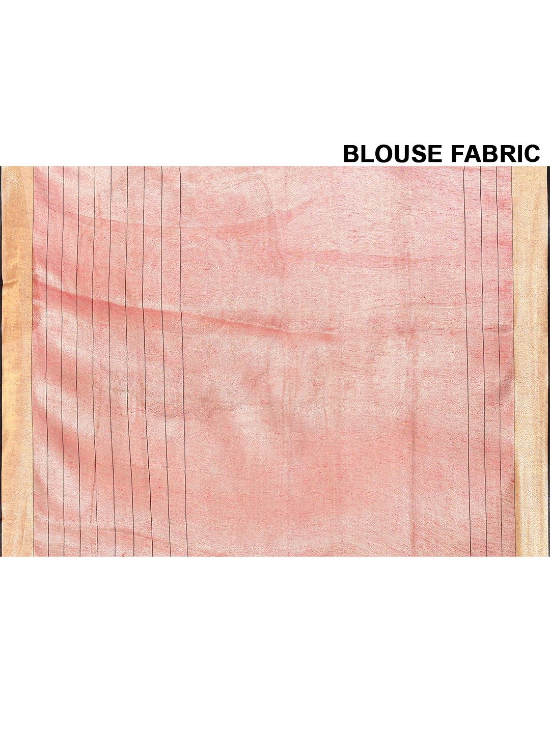 red tissue linen saree
