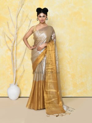 Gold Tissue Saree