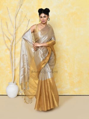 Gold Tissue Saree