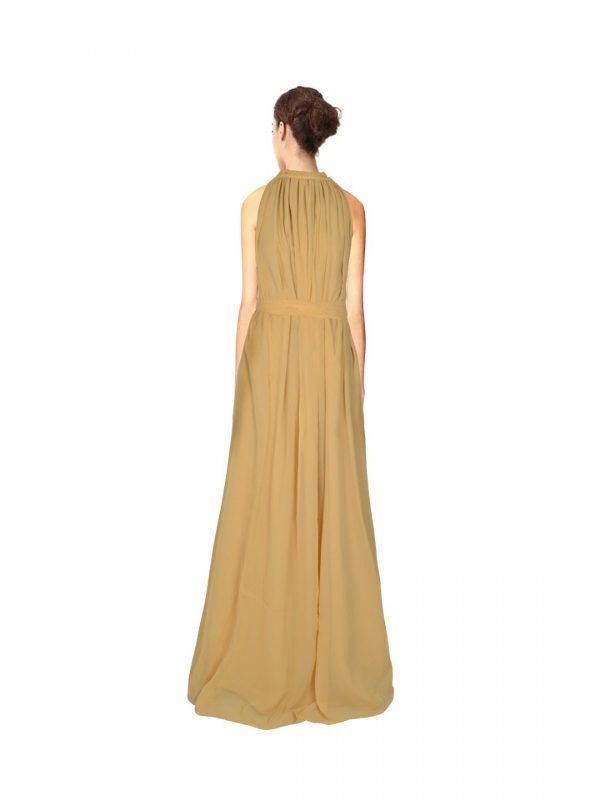 Beige Georgette Gown - Image 4