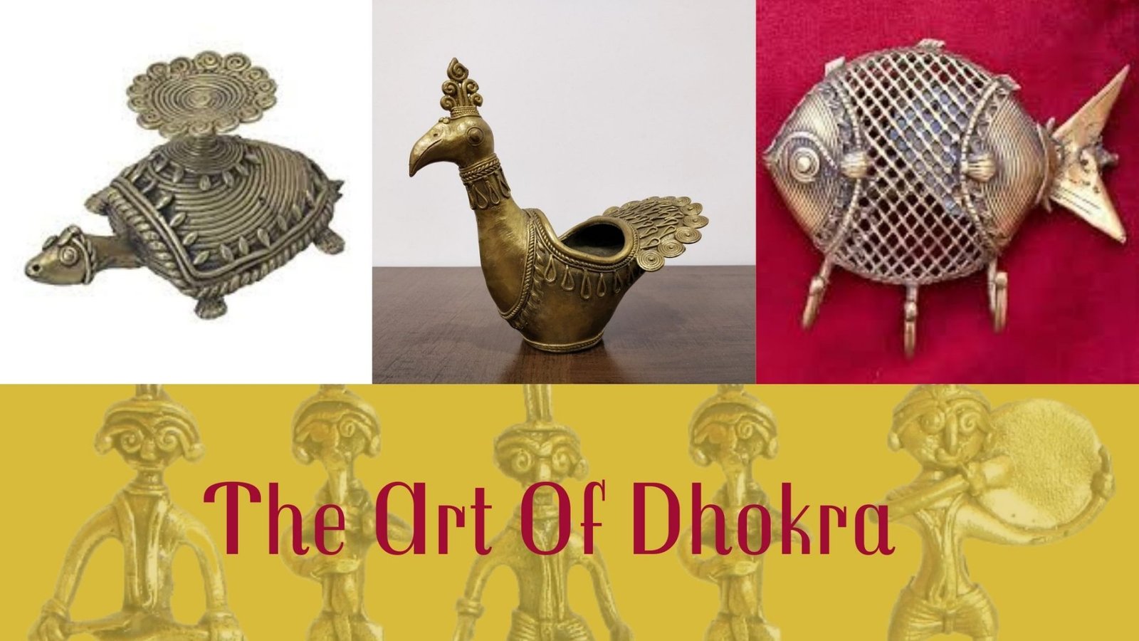 The Unique Handicrafts Of India Dhokra Art Dhunki fashion