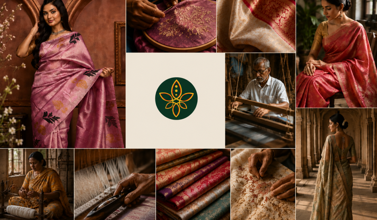 Latest saree trends in India 2026 featuring traditional craftsmanship and contemporary saree styles
